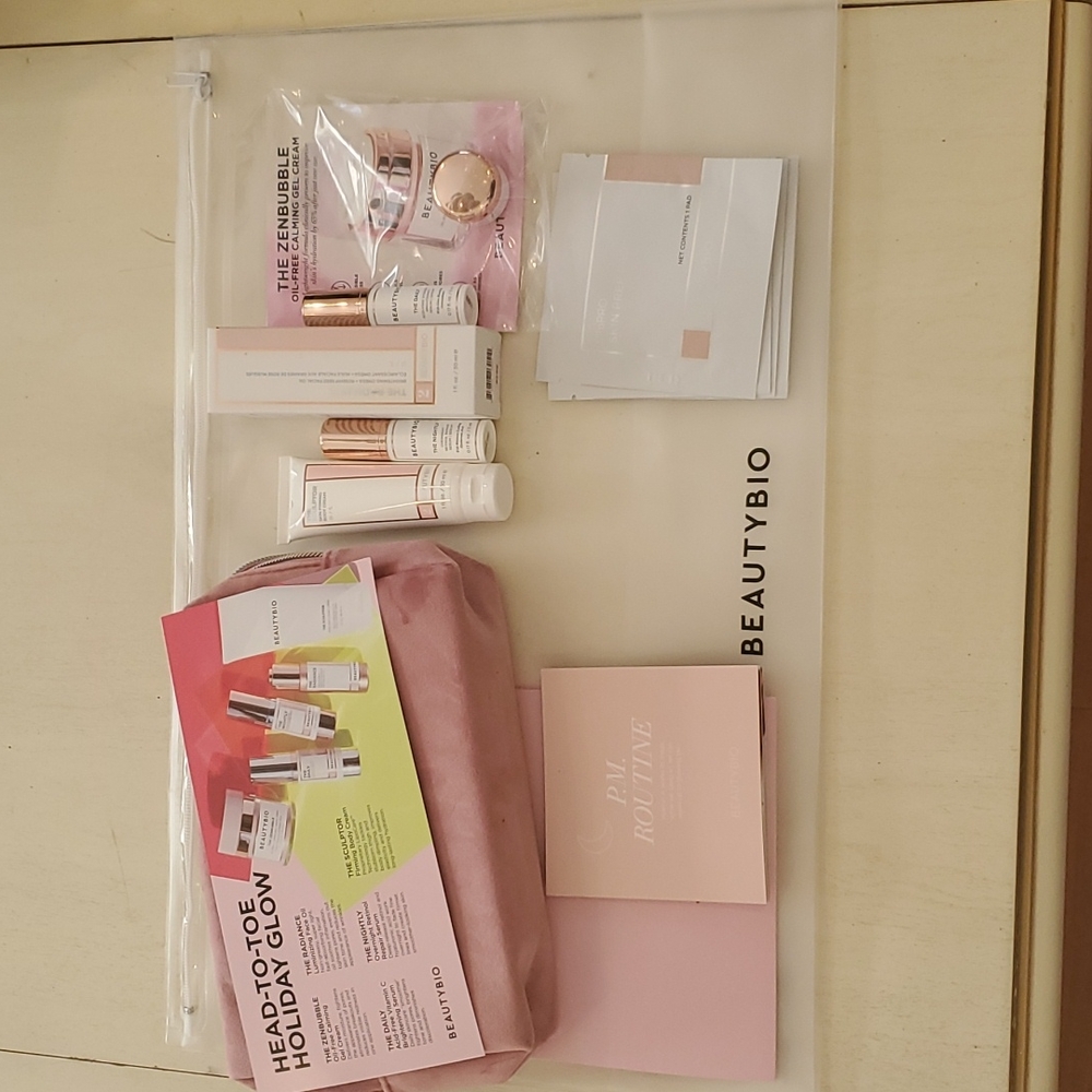 Beauty bio head to toe holiday glow set